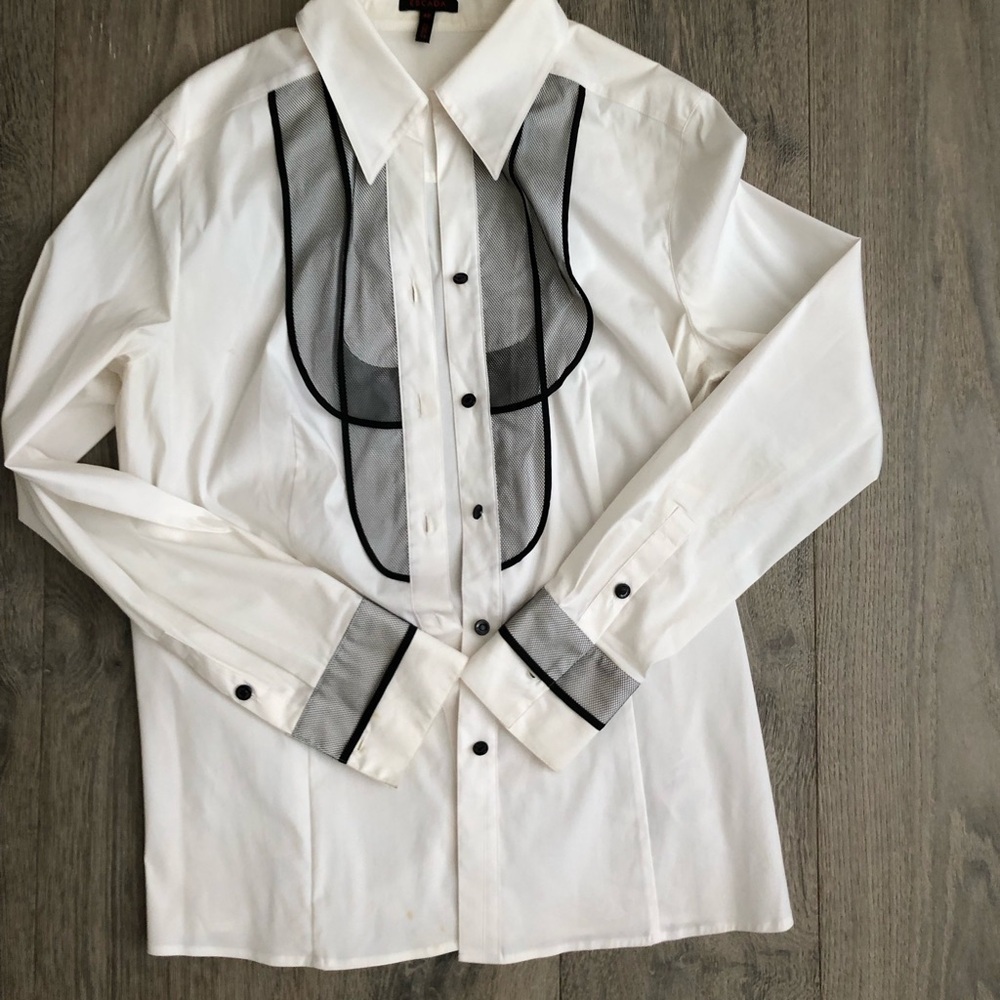 Escada blouse size 42
